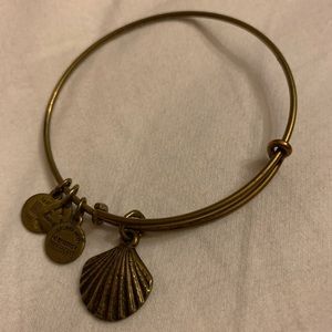 Alex and Ani Seashell Charm Bangle